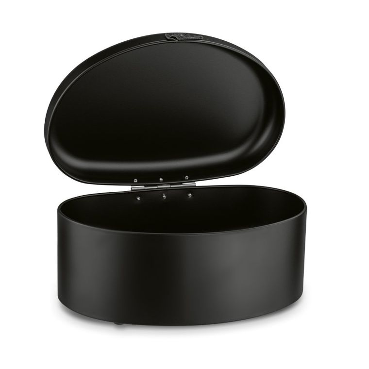 Könighoffer, Vespa, chlebak stalowy, czarny, 36-23,5-18,5 cm