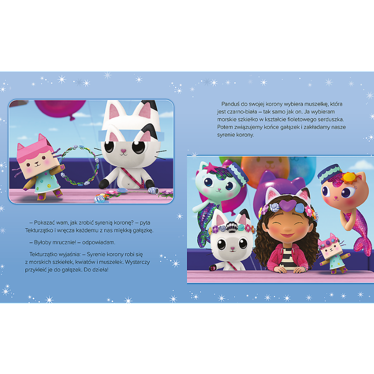 Koci Domek Gabi. Statek Syrenkotki