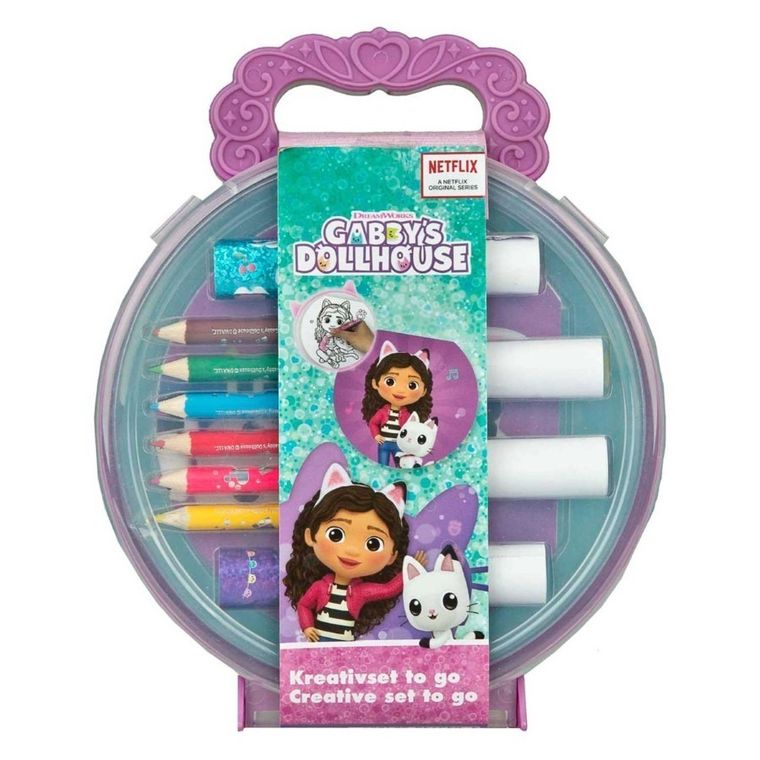 Koci Domek Gabi, zestaw kreatywny w walizeczce, 14 elementów