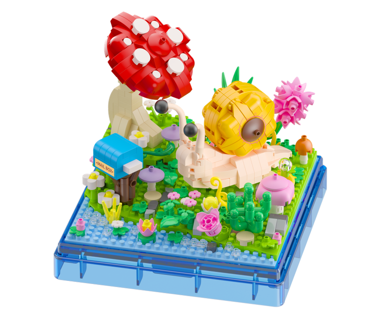 Koco, Ślimak, klocki, 625 elementów