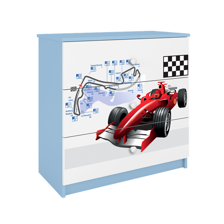 Kocot Kids, Babydreams, komoda, niebieska, formuła