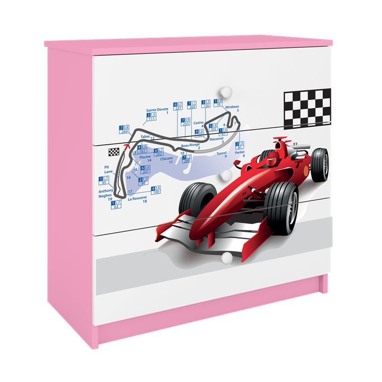 Kocot Kids, Babydreams, komoda, różowa, formuła