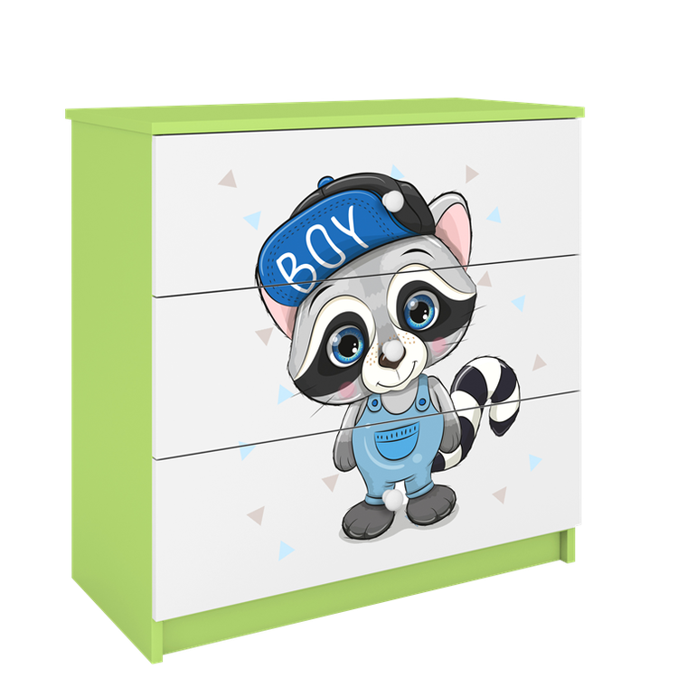 Kocot Kids, Babydreams, komoda, zielona, szop