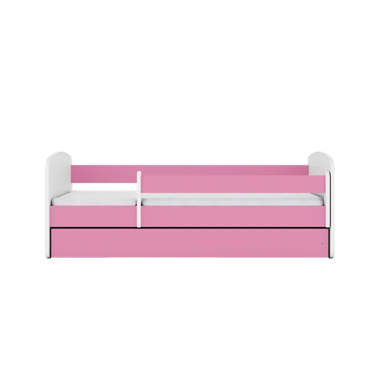 Kocot Kids, Babydreams, łóżko z szufladą, różowe, 80-160 cm