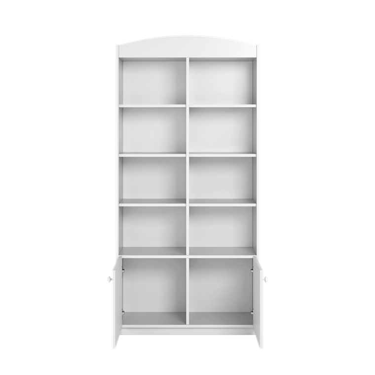 Kocot Kids, Babydreams, regał podwójny, zamknięty, biały