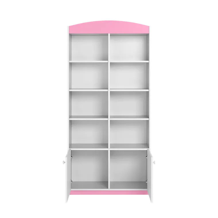 Kocot Kids, Babydreams, regał podwójny, zamknięty, różowy