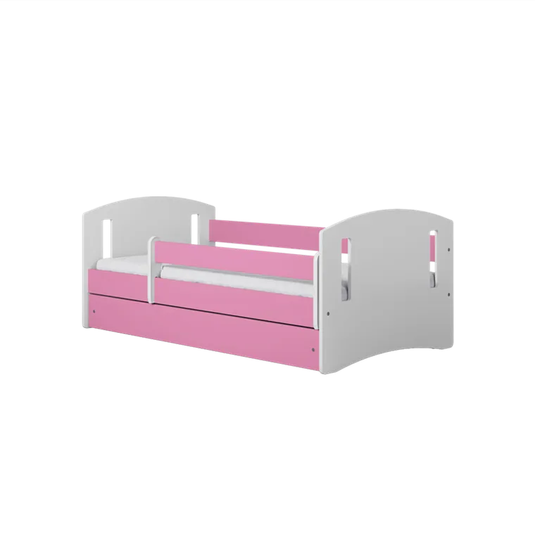 Kocot Kids, Classic 2, łóżko, różowe, 80-180 cm