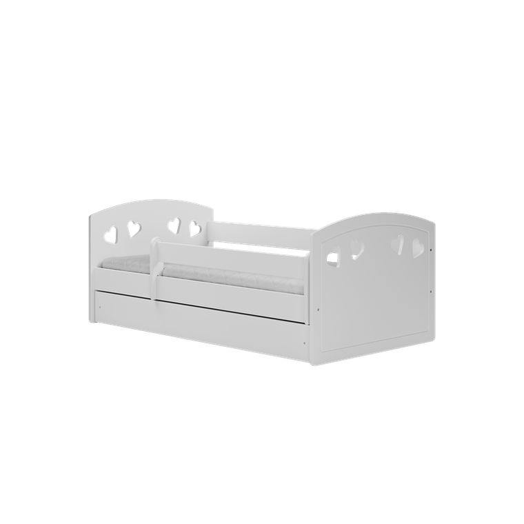 Kocot Kids, Julia, łóżko, białe, 80-160 cm