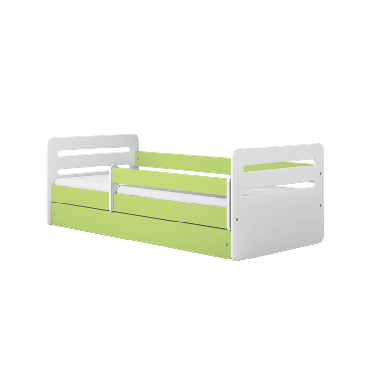 Kocot Kids, Tomi, łóżko, zielone, 80-140 cm