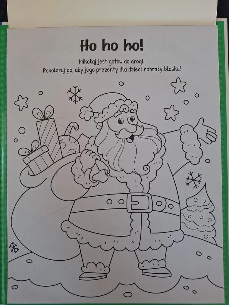 Koloromania. Idą święta! Kolorowanka