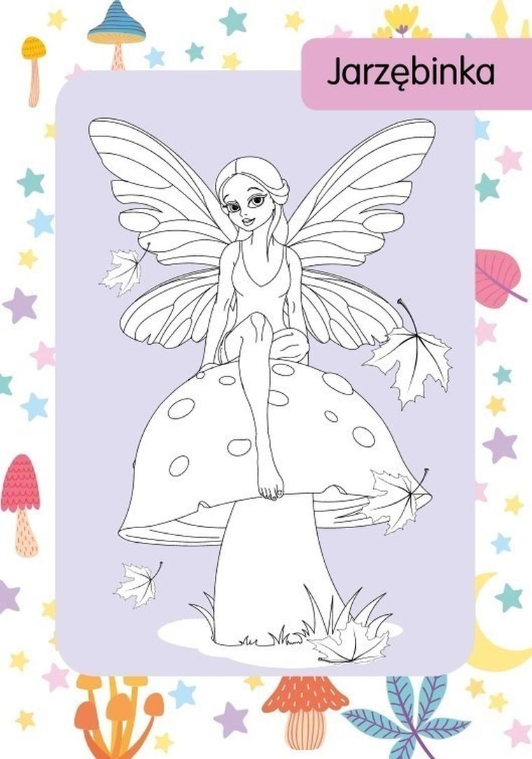 Kolorowanka z tatuażami. Wróżki