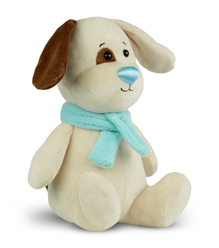 Kolorowe Noski, maskotka, pies, 25 cm