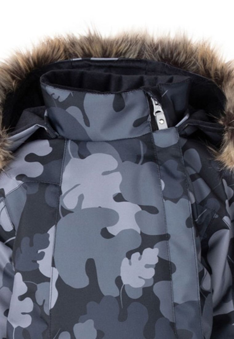 Kombinezon chłopięcy z kapturem, czarny, Lenne