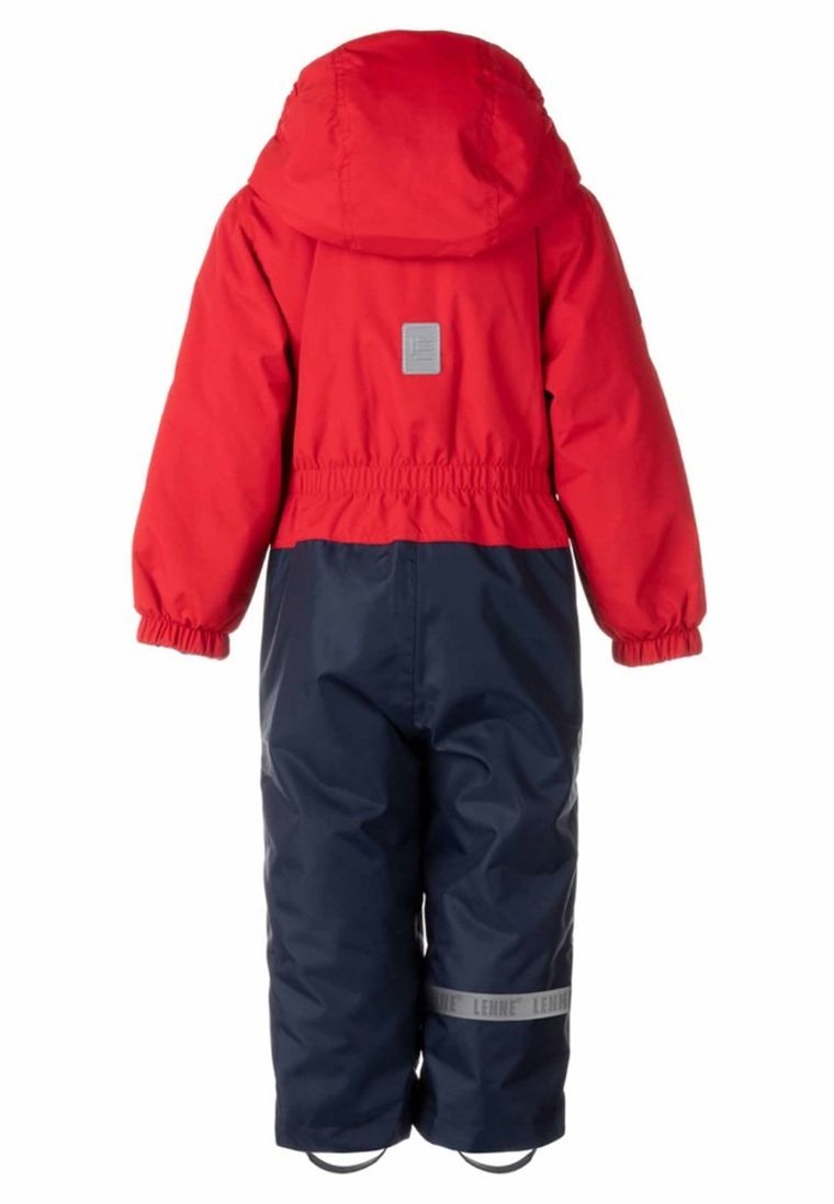 Kombinezon chłopięcy z kapturem, czerwony, Lenne