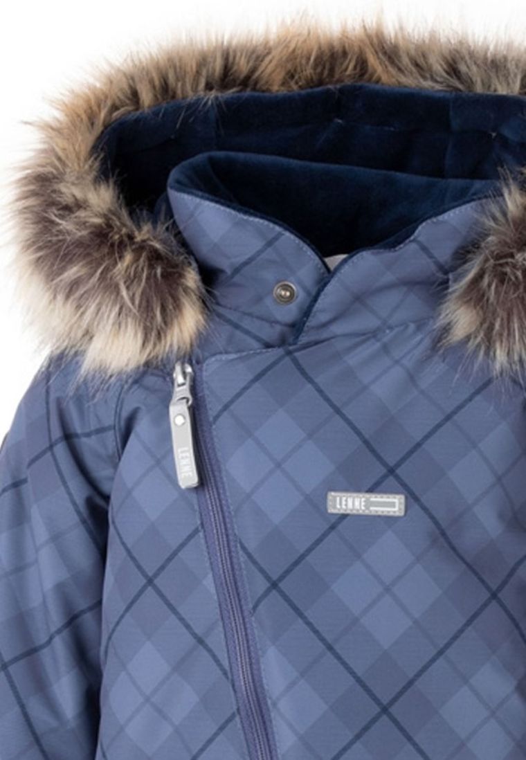 Kombinezon chłopięcy z kapturem, granatowy, Lenne