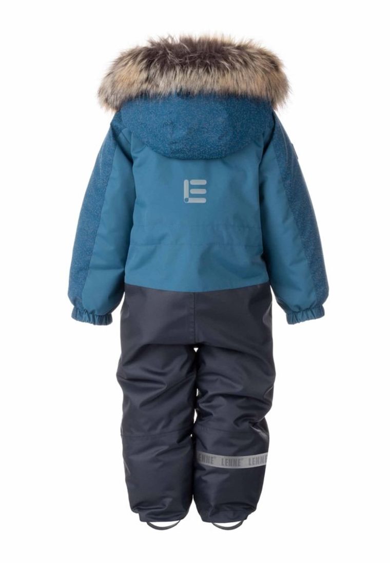 Kombinezon chłopięcy z kapturem, niebieski, Lenne