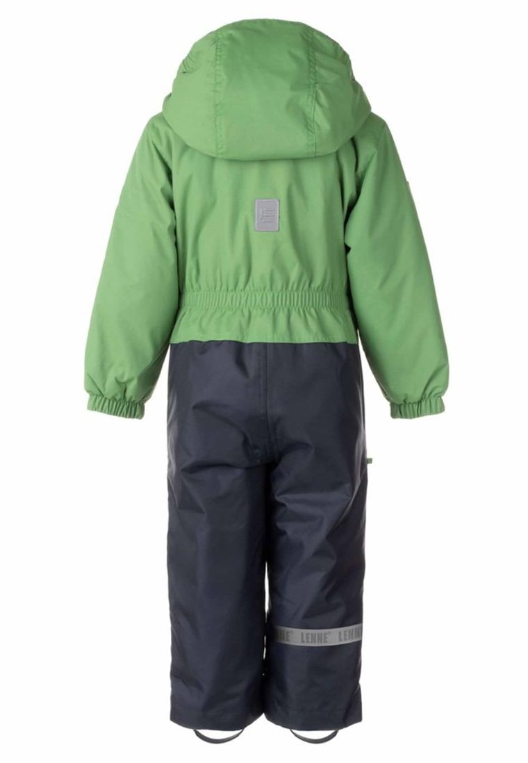 Kombinezon chłopięcy z kapturem, zielony, Lenne