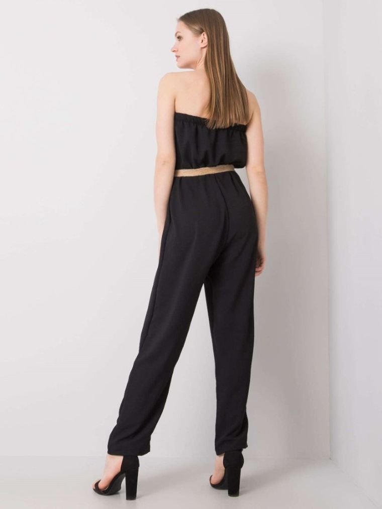 Kombinezon damski, czarny, Rue Paris