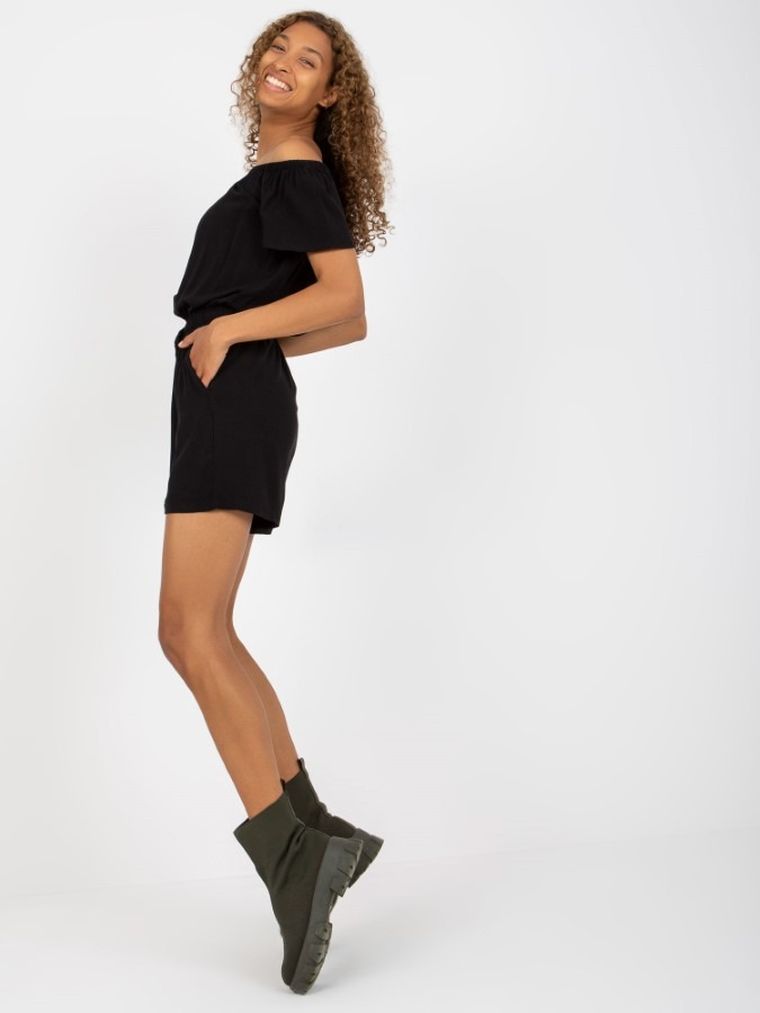 Kombinezon damski, czarny, Sublevel