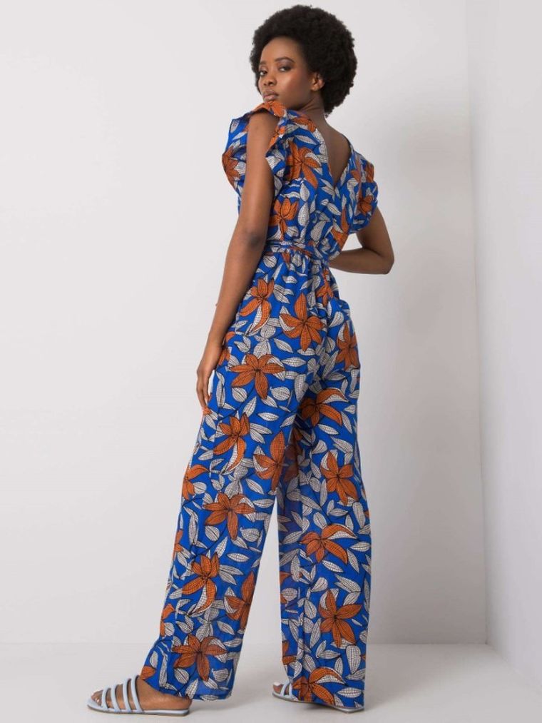 Kombinezon damski, niebieski, Italy Moda