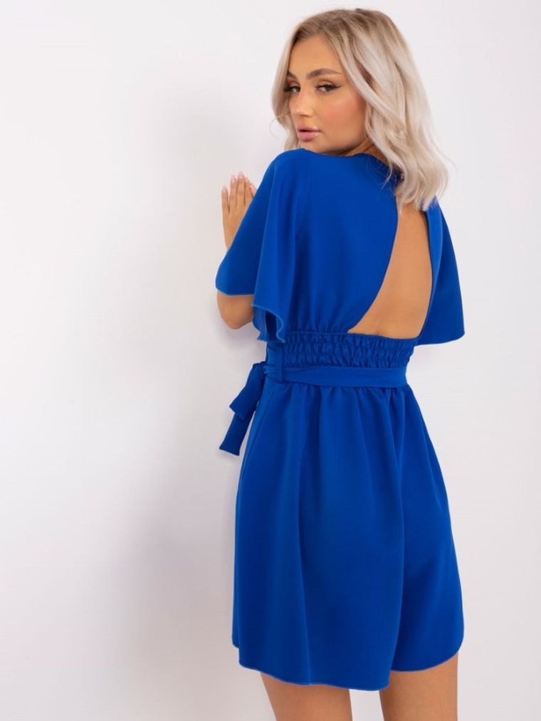 Kombinezon damski, niebieski, Rue Paris