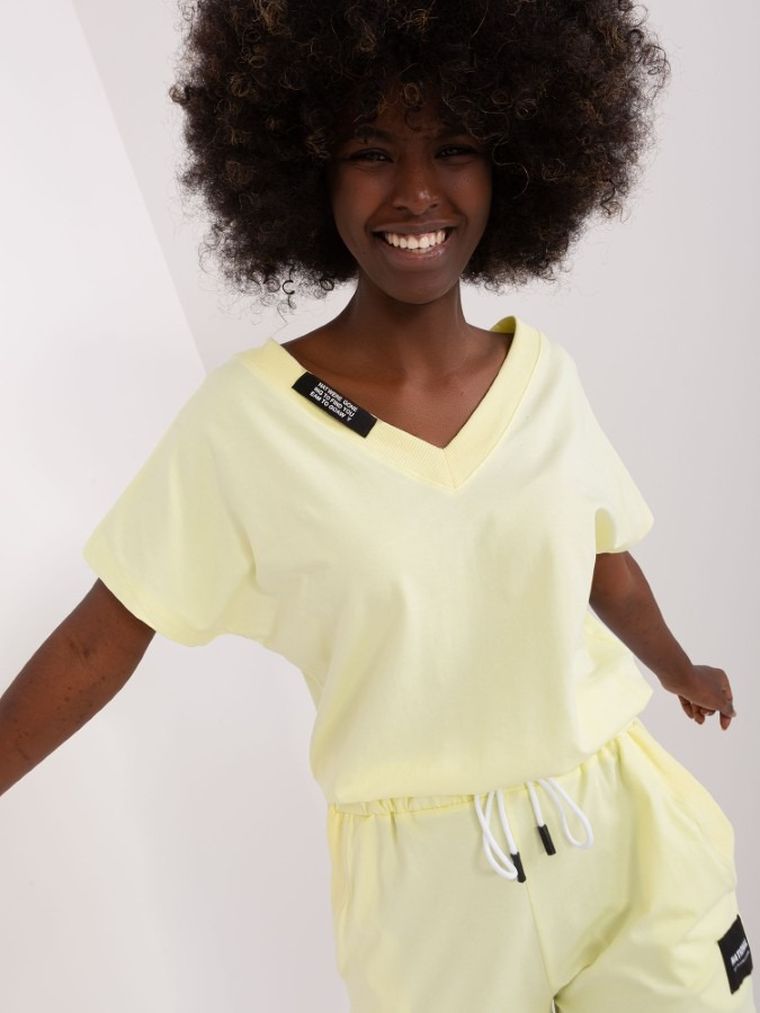 Kombinezon damski, żółty, Relevance