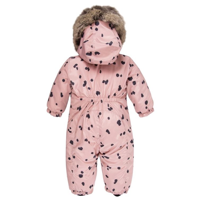 Kombinezon dziewczęcy z kapturem, różowy, Eevi