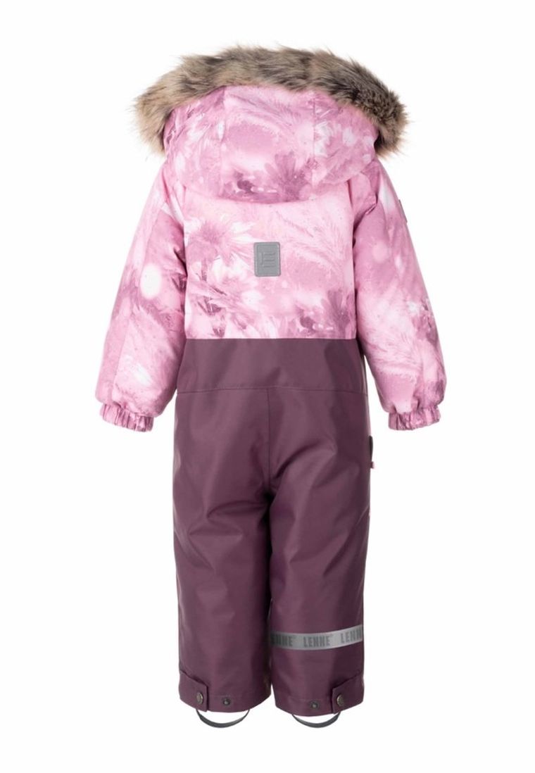 Kombinezon dziewczęcy z kapturem, różowy, Lenne
