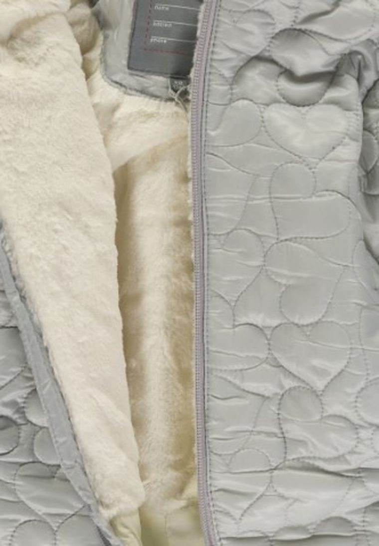 Kombinezon dziewczęcy z kapturem, szary, Kanz