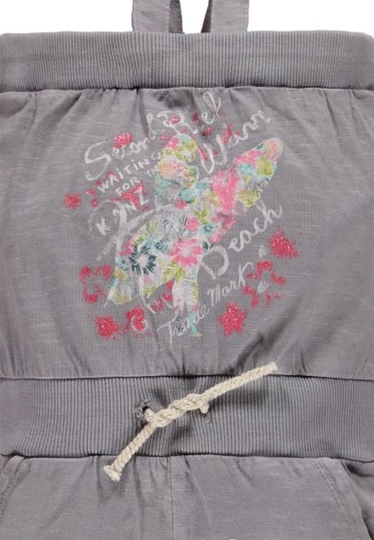 Kombinezon letni dziewczęcy, szary, Kanz