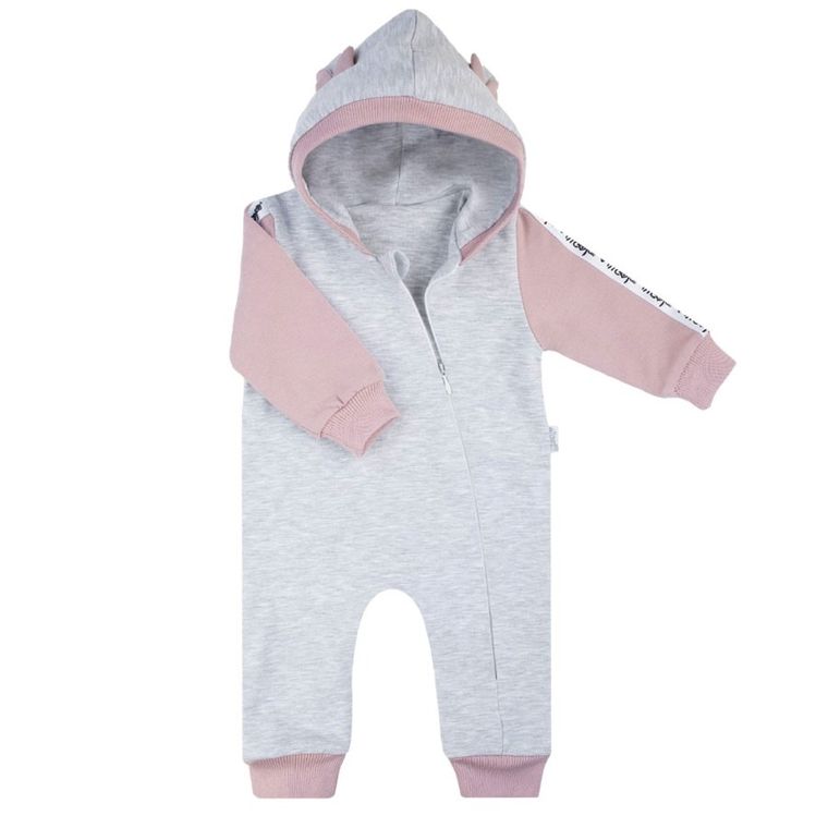 Kombinezon przejściowy dziewczęcy z kapturem, mix, Nicol