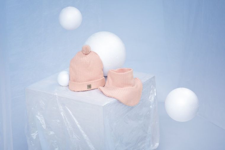 Komin dziewczęcy, różowy, Pinokio