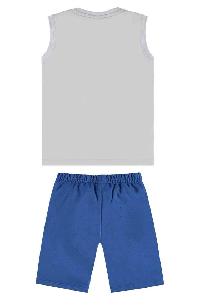 Komplet chłopięcy, Bluzka bez rękawów, Szorty, mix, Up Baby