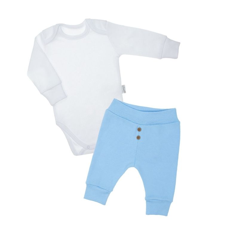 Komplet chłopięcy, Body z długim rękawem, Spodnie dresowe, mix, Nicol