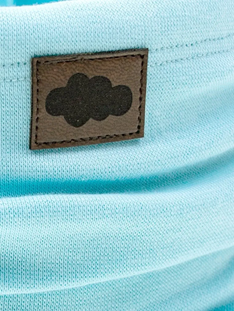 Komplet chłopięcy, Czapka, Komin, turkusowy, Nicol