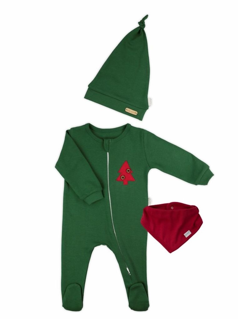 Komplet chłopięcy, Pajac, Czapka, Apaszka, mix, Nicol