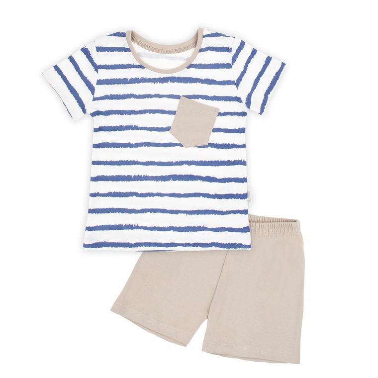 Komplet chłopięcy, T-shirt, Szorty, mix, Nicol