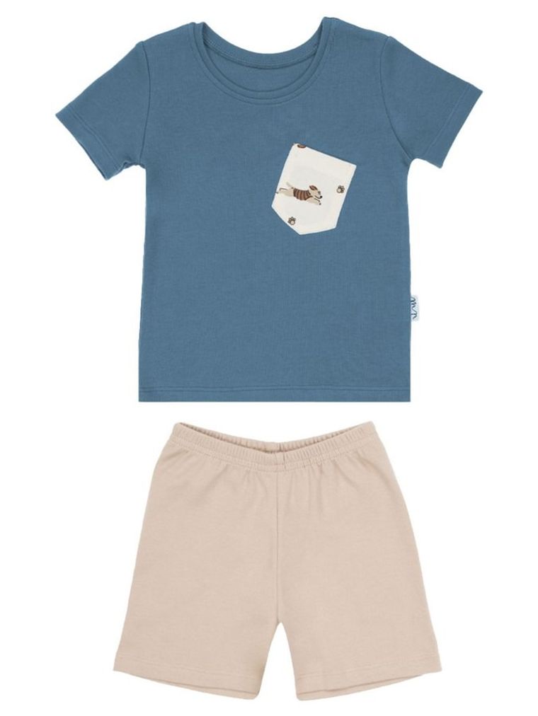 Komplet chłopięcy, T-shirt, Szorty, mix, Nicol