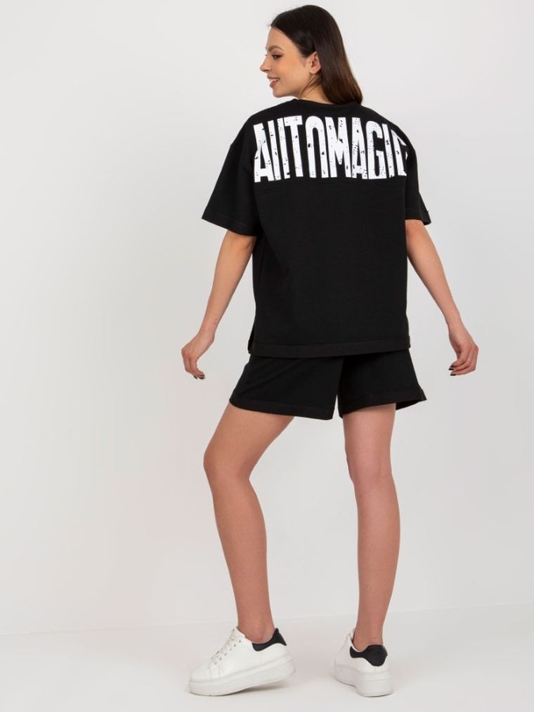 Komplet damski, czarny, BADU