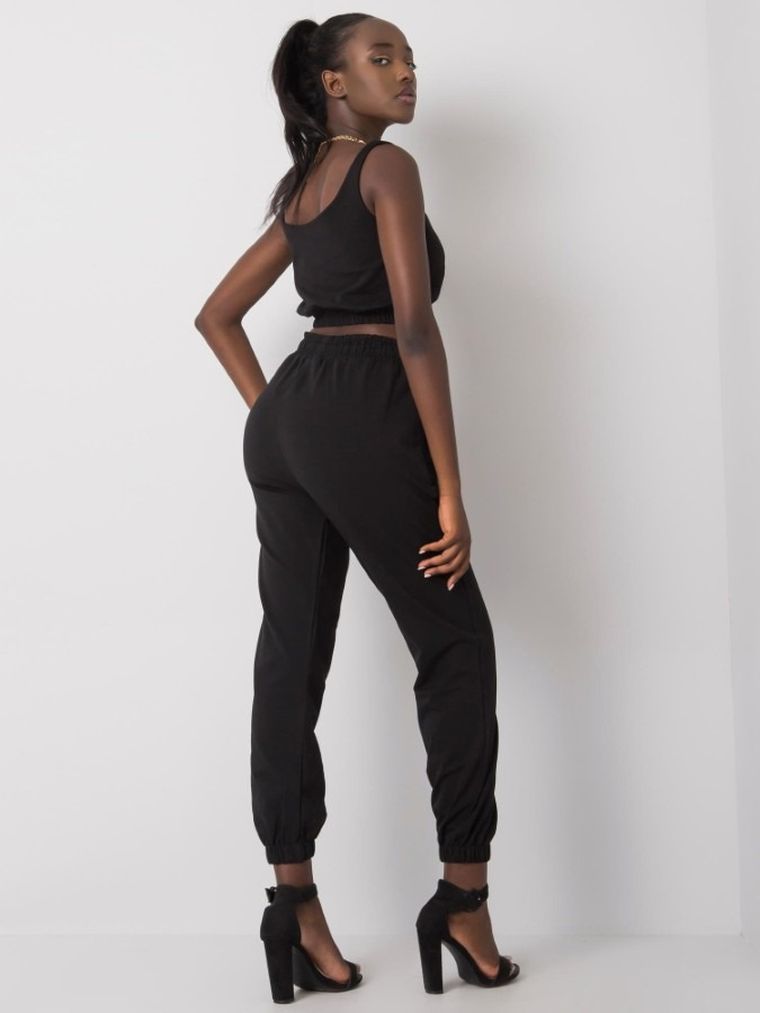 Komplet damski, czarny, Ex Moda