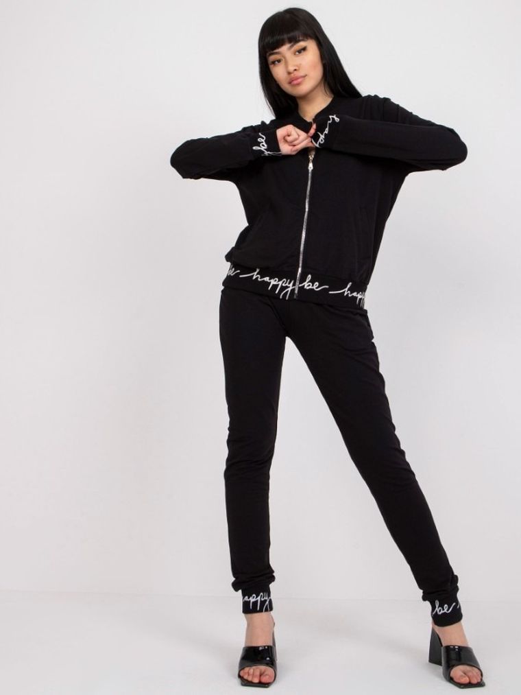 Komplet damski, czarny, Relevance