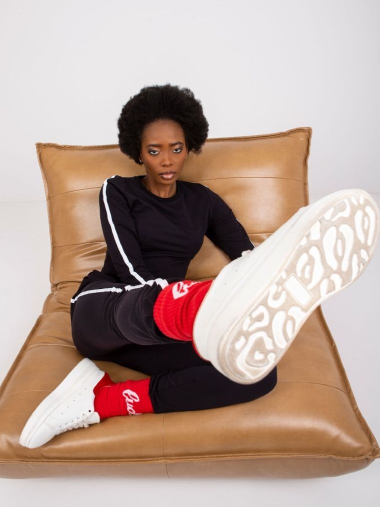 Komplet damski, czarny, Rue Paris