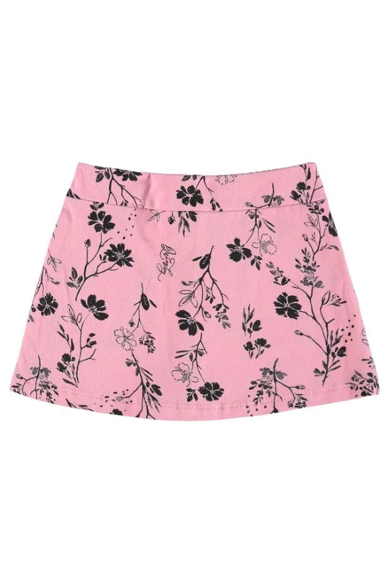 Komplet dziewczęcy, Bluzka z krókim rękawem, Spódnico-spodenki, mix, Quimby