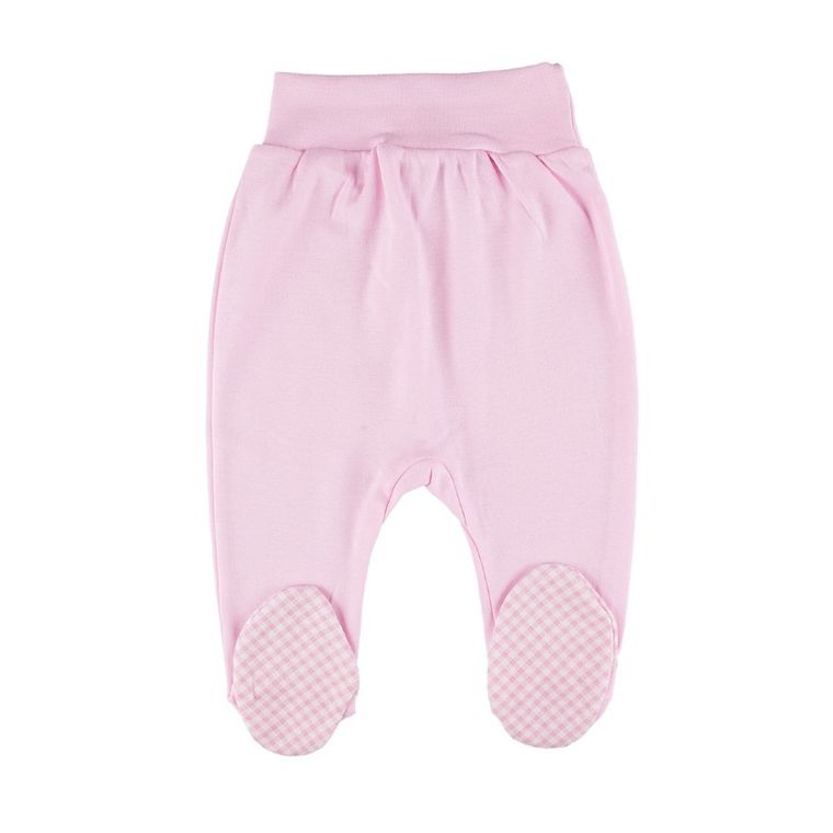 Komplet dziewczęcy, Body z długim rękawem, Półśpiochy, różowy, Tup Tup