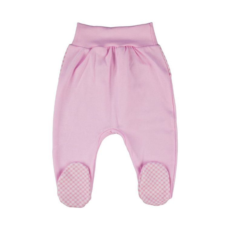 Komplet dziewczęcy, Body z długim rękawem, Półśpiochy, różowy, Tup Tup