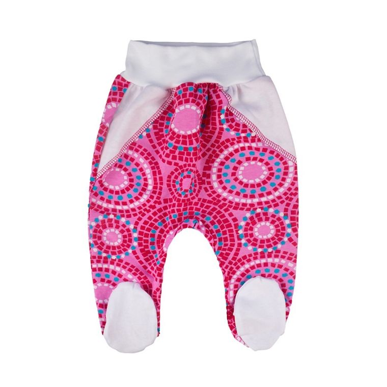 Komplet dziewczęcy, Body z długim rękawem, Półśpiochy, różowy, Tup Tup