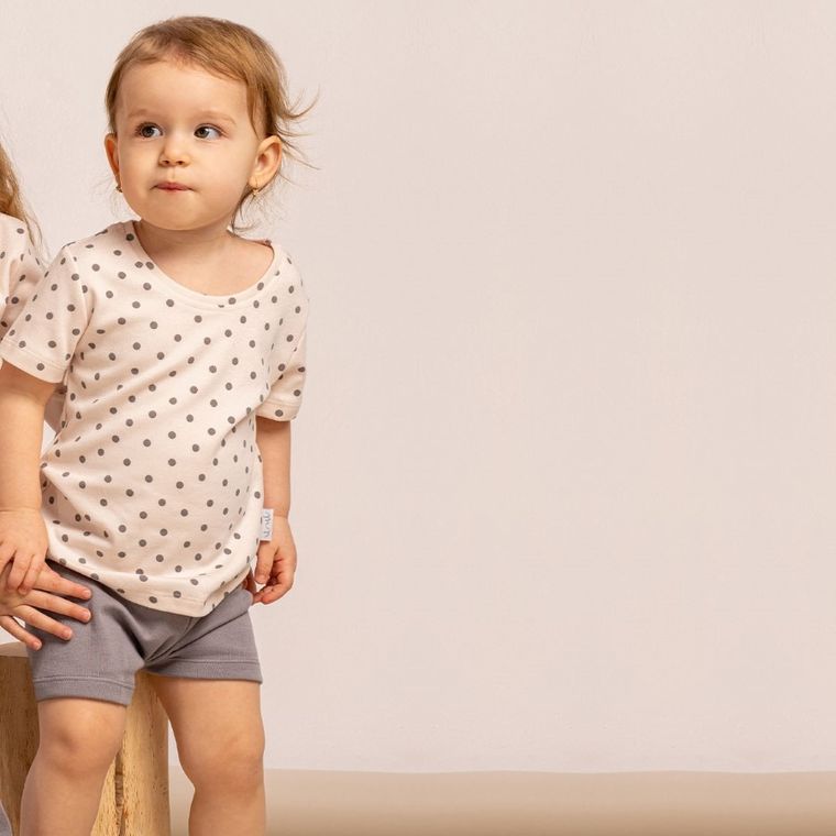 Komplet dziewczęcy, T-shirt, Szorty, mix, Nicol