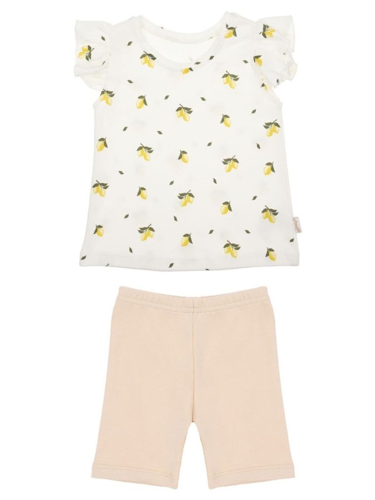 Komplet dziewczęcy, T-shirt, Szorty, mix, Nicol