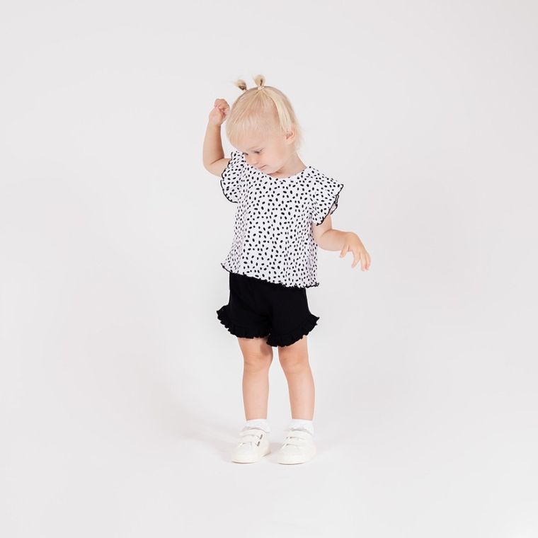 Komplet dziewczęcy, T-shirt, Szorty, mix, Nicol