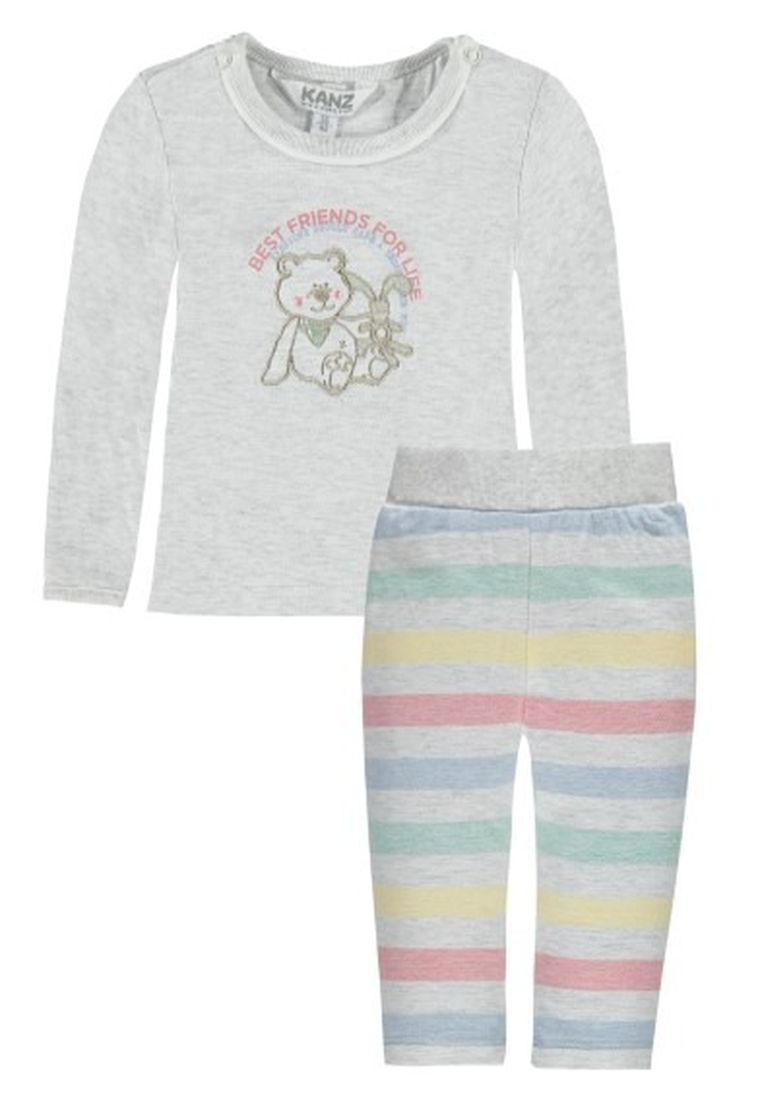 Komplet niemowlęcy, Bluzka, Spodnie, mix, Kanz